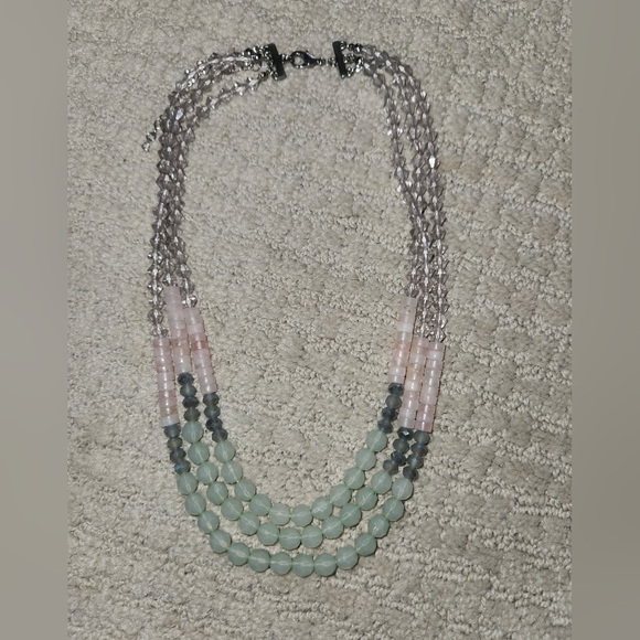 Kiki beaded statement necklace - Picture 2 of 4